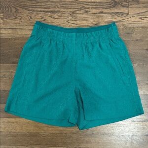 Emerald green Athleta shorts